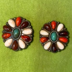 Vintage 1970s Clip-on Earrings